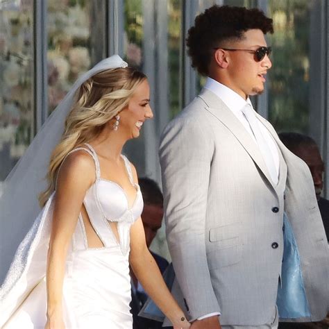 brittany mahomes wedding dress.